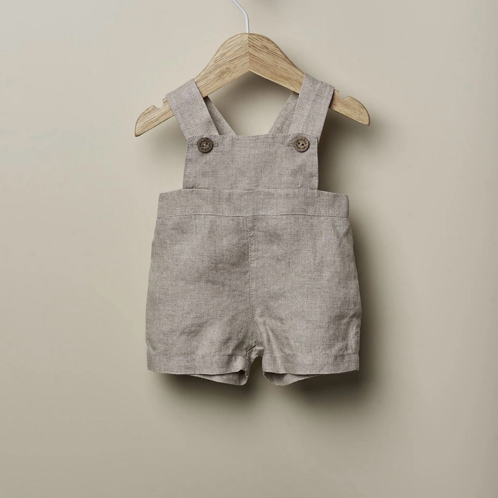 Wedoble beige dungarees